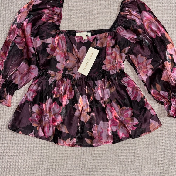 Thirty/Thirty Floral BabyDoll Top Size XS - Picture 1 of 8